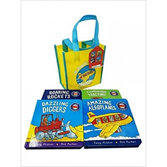 My Amazing Machines Collection -4 Board Books in Bag